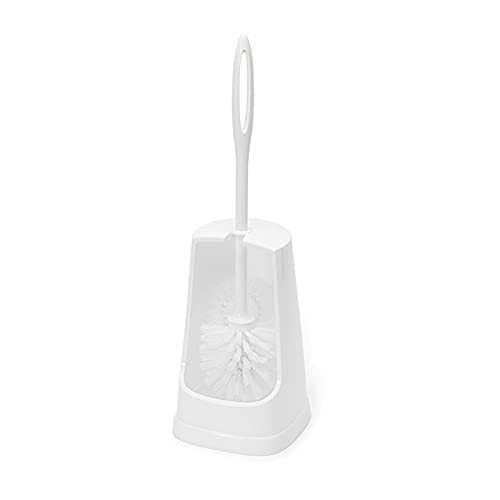 WC-Garnitur mit Randreiniger Toiletten Garnitur Klobürste mit Ständer Toilettengarnitur Klogarnitur Klobürstengarnitur Toilettenbürstenständer von Reinica