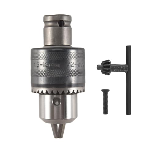 Reinscer 1,5-13 Mm Bohrfutter Bohradapter 1/2 GeäNderter Schlagschrauber für Elektrische Bohrer von Reinscer