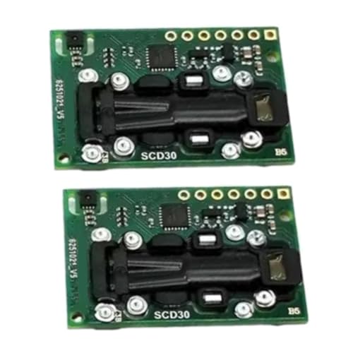 Reinscer 2 Stück SCD30 Luftqualitätssensormodule für CO2- und RH/T-Messungen I2C Modbus PWM SCD30 CARBON Dioxide Gas Sensor. Reinscer 2 Stück SCD30 Luftqualitätssensormodule für CO2- und RH/T-Messungen I2C Modbus PWM SCD30 CARBON Dioxide Gas Sensor. von Reinscer