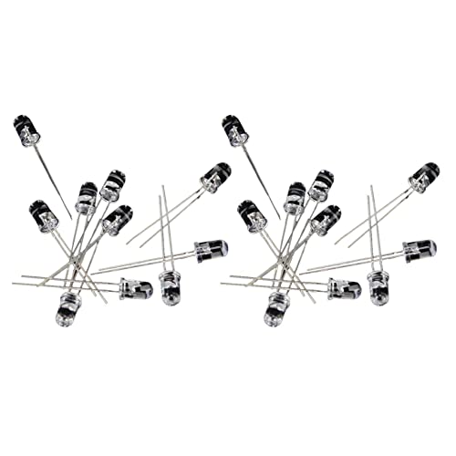 Reinscer 20 Stueck 5mm Infrarot-IR-LED Licht Emitting Diode von Reinscer