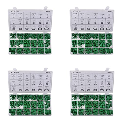Reinscer 2120 Stücke Auto R134A Auto O-Ring Reparatur Auto Klimaanlage Reparatur Gummi Dichtmittel Box Set Reinscer 2120 Stücke Auto R134A Auto O-Ring Reparatur Auto Klimaanlage Reparatur Gummi Dichtmittel Box Set von Reinscer