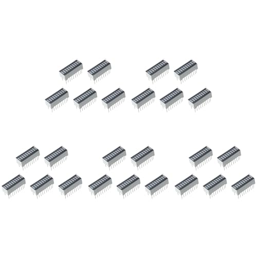 Reinscer 25 Stueck 10 Segment Digital Rote LED Balkenanzeige Bar Display Reinscer 25 Stueck 10 Segment Digital Rote LED Balkenanzeige Bar Display von Reinscer