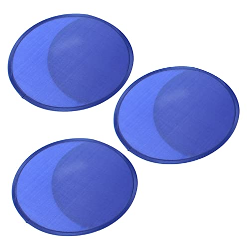 Reinscer 3X Faltbare Runde FäCher Blau von Reinscer