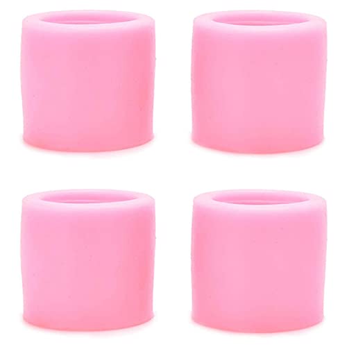 Reinscer 4 Pack Bienen Kerzen Formen Silikon Bienen Form für Haus Gemachte Bienen Wachs Kerze, Mini Seife von Reinscer