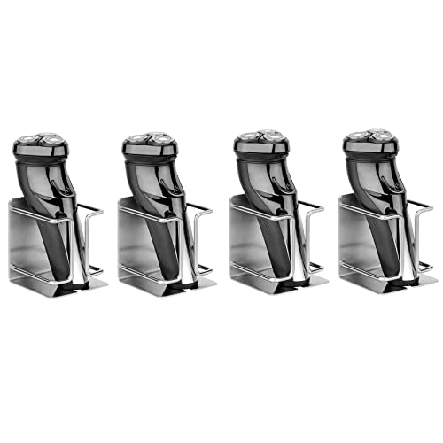 Reinscer 4X Elektrischer Rasierer Halter Wand Montierter Selbstklebender Edelstahl Rasierer Halter von Reinscer