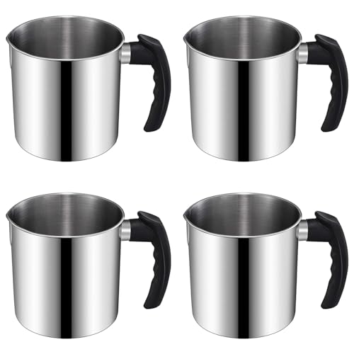 Reinscer 4X Gießen Zur Kerzen Herstellung, 44 Oz Doppel Kessel Wachs Schmelz Tiegel, Kerzen Herstellungs, Hitzebeständiger von Reinscer