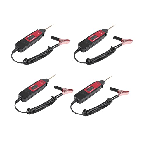 Reinscer 4X Universal 5-36 V Auto Digital Lcd Spannung PrüF Stift Professionelle Auto Tester Bleistift Detektor mit Led Licht Auto Diagnose Werkzeug von Reinscer