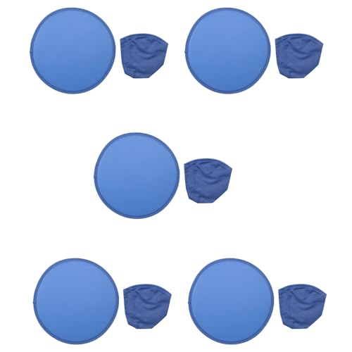 Reinscer 5X Faltbare Runde Fächer Blau von Reinscer