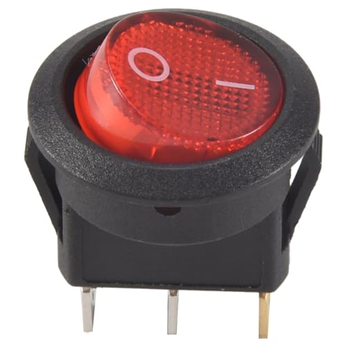 Reinscer Kippschalter Zweipolig ein AUS Rot 3 Pin 20Mm Reinscer Kippschalter Zweipolig ein AUS Rot 3 Pin 20Mm von Reinscer