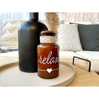 Geschenkidee | Kerze Im Apothekerglas Mit Korken Winter Vibes Relax Boho Stil Duftkerze Geschenk Freundin Geschenkidee | Kerze Im Apothekerglas Mit Korken Winter Vibes Relax Boho Stil Duftkerze Geschenk Freundin von Reiseliebe