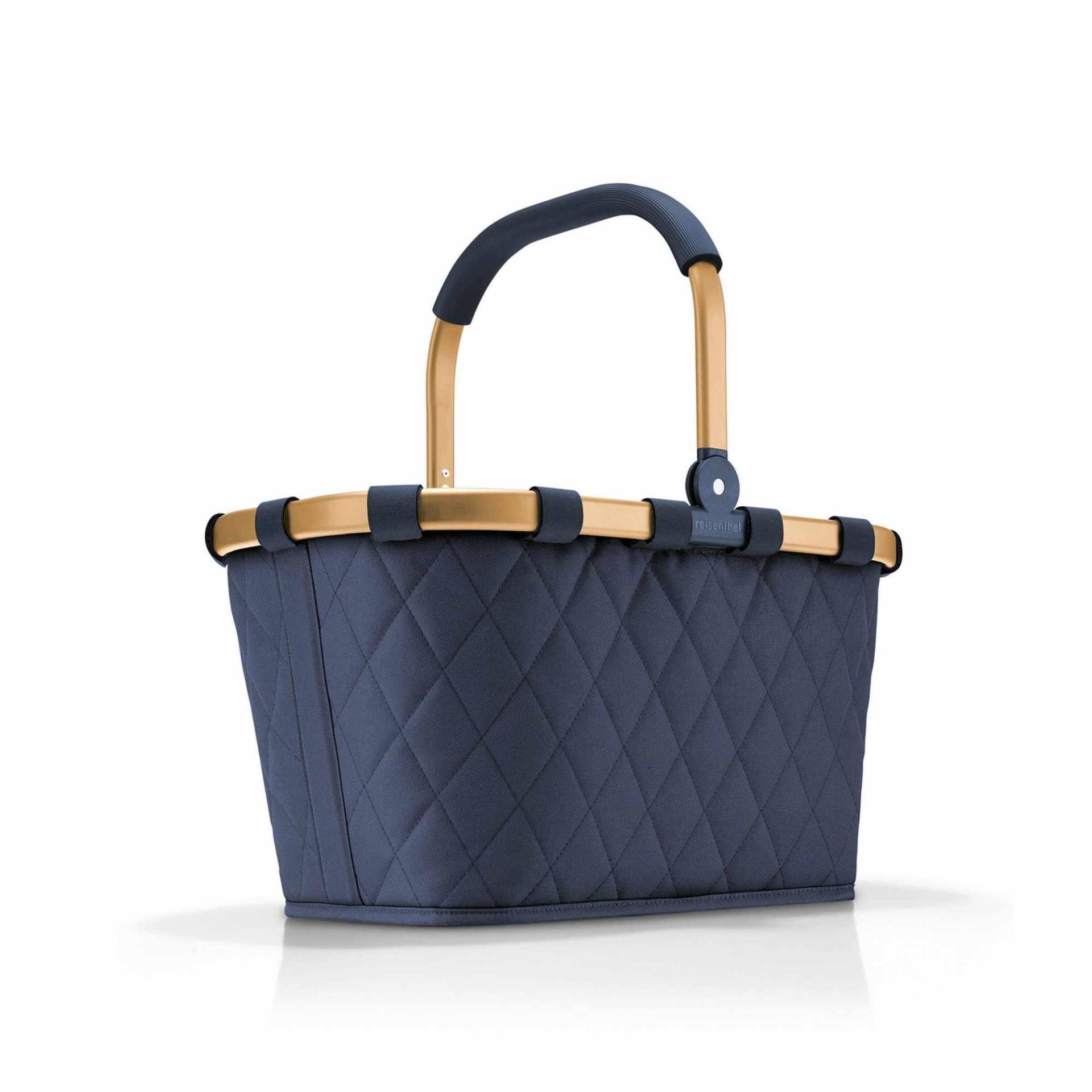 reisenthel Einkaufskorb carrybag Rhombus Midnight Gold von Reisenthel Accessoires GmbH & Co. KG