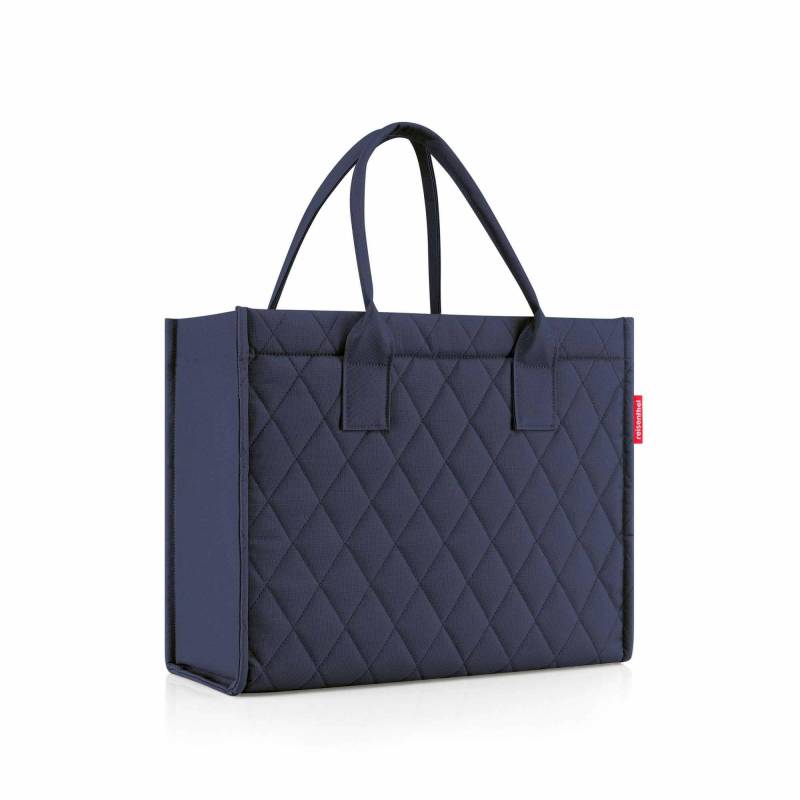reisenthel Umhängetasche Daily Shopper Rhombus Midnight Blau von Reisenthel Accessoires GmbH & Co. KG