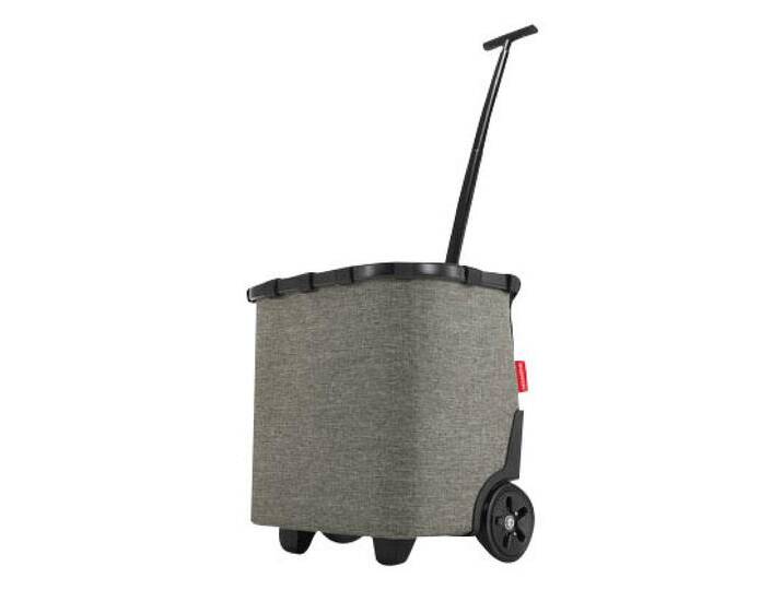 Einkaufstrolley CARRYCRUISER Frame schwarz /Twist grau von Reisenthel