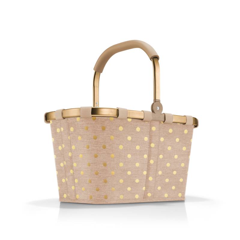 Reisenthel CARRYBAG in Farbe frame metallic dots coffee von Reisenthel