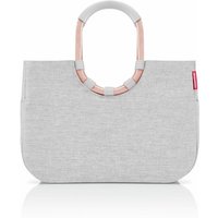 reisenthel loopshopper L - Stabile Tasche mit praktischen Fächern aus recycelten PET-Flaschen - Charmantes und wasserdichtes Design, Couleur:sky rose reisenthel loopshopper L - Stabile Tasche mit praktischen Fächern aus recycelten PET-Flaschen - Charmantes und wasserdichtes Design, Couleur:sky rose von Reisenthel