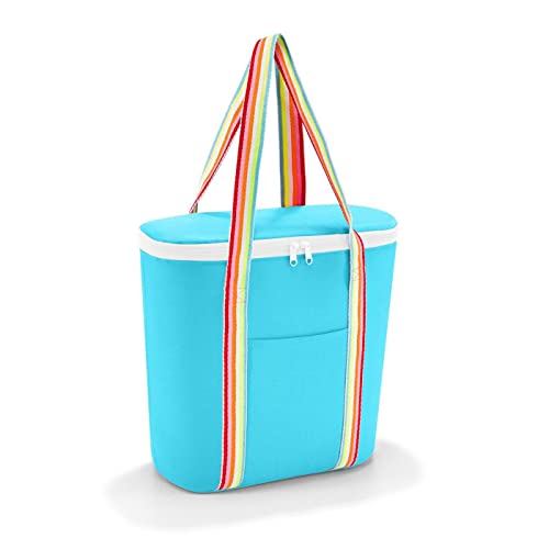 reisenthel thermoshopper Kühltasche für den Einkauf oder das Picknick mit 2 Trageriemen Aus wasserabweisendem Material, Farbe:pop Pool von reisenthel