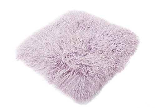 Reissner Lammfelle Tibet Lammfell Kissenbezug langflorig 30x30cm JAY05 Farbe hell lila Reissner Lammfelle Tibet Lammfell Kissenbezug langflorig 30x30cm JAY05 Farbe hell lila von Reissner Lammfelle