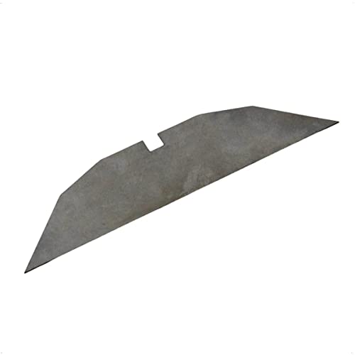 Rekord Ersatzmesser für Dänische Rübenhacke (Stahl) 18 cm, Ersatzklinge, Schneide, Ziehhacke, Gartenhacke, Ruebenhacke, Unkrauthacke, Jäter, Hacke, Gartengerät von REKORD Qualität in Ihrer Hand