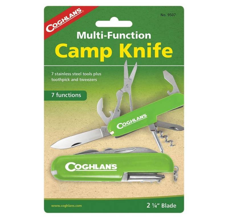 Relags Multitool Taschenmesser Camp Knife 7 Funktionen von Relags