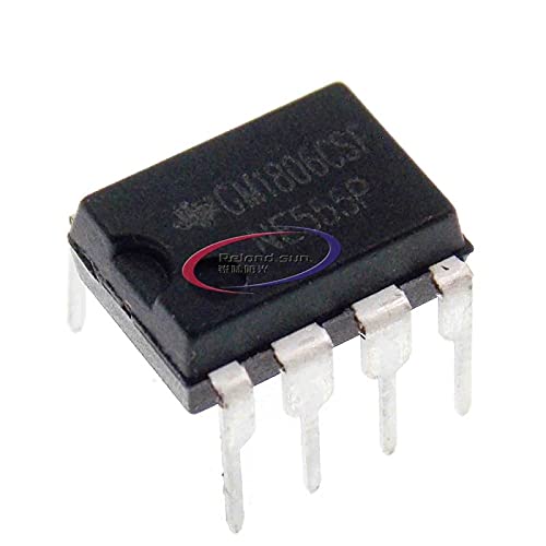 NE555 NE555 DIP-8 IC Timer Präzisionsucher + 10 Stück 8-polige DIP-Buchsen (NE555) von Reland Sun