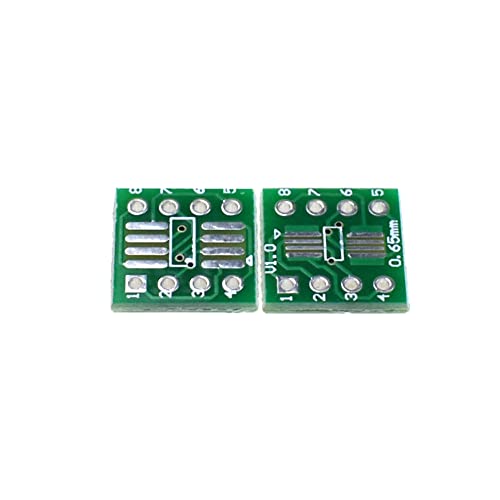 Reland Sun TSSOP8 SSOP8 SOP8 SOP8 auf DIP8 PCB SOP-8 SOP Transferboard DIP Pitch-Adapter, 20 Stück von Reland Sun