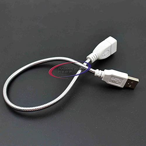 Metall USB Schlauch USB Lampe Verlängerungskabel USB Netzkabel Tischlampe Metallschlauch USB Lampenhalter von Reland Sun