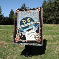 Neue Benutzerdefinierte Paar Personalisierte Alien Ufo Gewebte Decke Für Paare | Benutzerdefinierte Gruselige Geschenke Aliens Liebhaber Weltraum Neue Benutzerdefinierte Paar Personalisierte Alien Ufo Gewebte Decke Für Paare | Benutzerdefinierte Gruselige Geschenke Aliens Liebhaber Weltraum von RelatableBasic