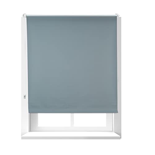 Relaxdays, grau Verdunkelungsrollo, Hitzeschutz, Thermo Rollo Klemmfix, blickdicht, Seitenzugrollo 110x165, Stoff 106 cm, Aluminiumrohr, 110x160cm Relaxdays, grau Verdunkelungsrollo, Hitzeschutz, Thermo Rollo Klemmfix, blickdicht, Seitenzugrollo 110x165, Stoff 106 cm, Aluminiumrohr, 110x160cm von Relaxdays