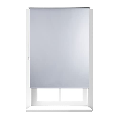 Relaxdays 2 x Thermo Verdunklungsrollo, Hitzeschutz, Fenster Seitenzugrollo, Klemmfix ohne Bohren 120x160, Stoff 116cm, weiß Relaxdays 2 x Thermo Verdunklungsrollo, Hitzeschutz, Fenster Seitenzugrollo, Klemmfix ohne Bohren 120x160, Stoff 116cm, weiß von Relaxdays