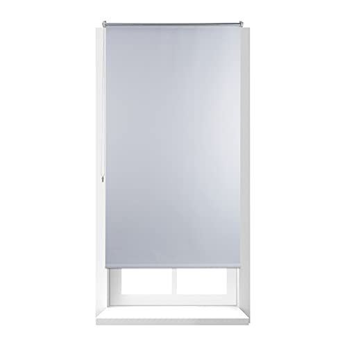 Relaxdays 3 x Thermo Verdunklungsrollo, Hitzeschutz, Fenster Seitenzugrollo, Klemmfix ohne Bohren, 90x160, Stoff 86 cm, weiß Relaxdays 3 x Thermo Verdunklungsrollo, Hitzeschutz, Fenster Seitenzugrollo, Klemmfix ohne Bohren, 90x160, Stoff 86 cm, weiß von Relaxdays