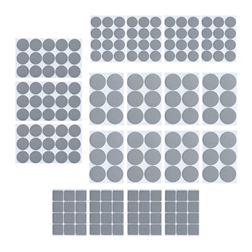 Relaxdays Antirutsch Pads für Möbel, 189er Pack, Selbstklebende Rutschstopper, 4 Größen, Eva Möbelstopper, dunkelgrau Relaxdays Antirutsch Pads für Möbel, 189er Pack, Selbstklebende Rutschstopper, 4 Größen, Eva Möbelstopper, dunkelgrau von Relaxdays