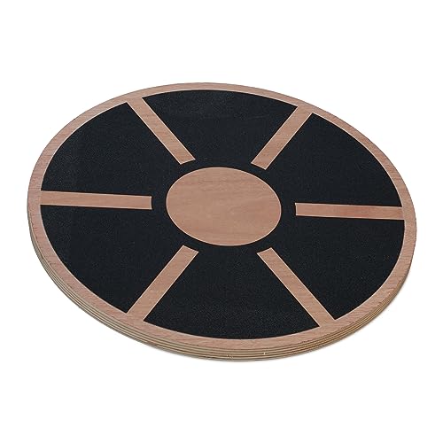 Relaxdays Balance Board, Anfänger & Fortgeschrittene, HxD: 8 x 40 cm, Gleichgewichtstrainer, aus Holz, Natur/schwarz Relaxdays Balance Board, Anfänger & Fortgeschrittene, HxD: 8 x 40 cm, Gleichgewichtstrainer, aus Holz, Natur/schwarz von Relaxdays