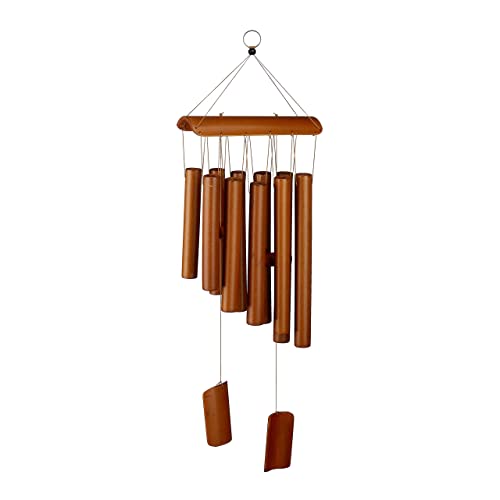Relaxdays Bambus Windspiel, angenehmer Klang, Balkon & Garten, Klangspiel zum Aufhängen, HxB: 58,5 x 18,5 cm, Natur Relaxdays Bambus Windspiel, angenehmer Klang, Balkon & Garten, Klangspiel zum Aufhängen, HxB: 58,5 x 18,5 cm, Natur von Relaxdays