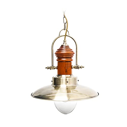 Relaxdays Deckenleuchte mit Glaskuppel und Messing Optik 10018490 Silber Relaxdays Deckenleuchte mit Glaskuppel und Messing Optik 10018490 Silber von Relaxdays