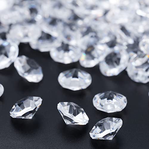 Relaxdays Deko Diamanten, 1700er Set, Tischdeko Hochzeit, Streudeko Kristalle, Kunststoff, 6 x 10 mm, transparent Relaxdays Deko Diamanten, 1700er Set, Tischdeko Hochzeit, Streudeko Kristalle, Kunststoff, 6 x 10 mm, transparent von Relaxdays