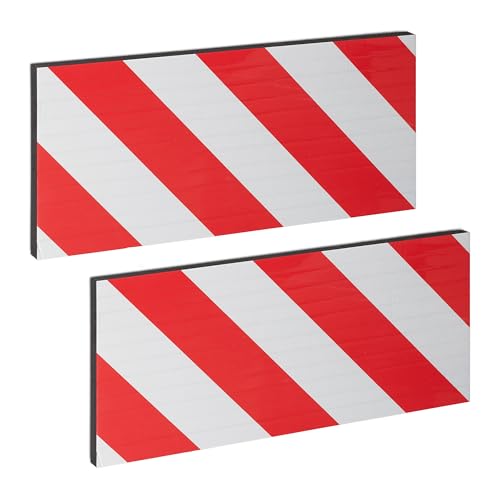 Relaxdays Garagen Wandschutz 2er Set, selbstklebend, für Säulen, Garagentürschutz rund, reflektierend, Eva, rot-weiß Relaxdays Garagen Wandschutz 2er Set, selbstklebend, für Säulen, Garagentürschutz rund, reflektierend, Eva, rot-weiß von Relaxdays