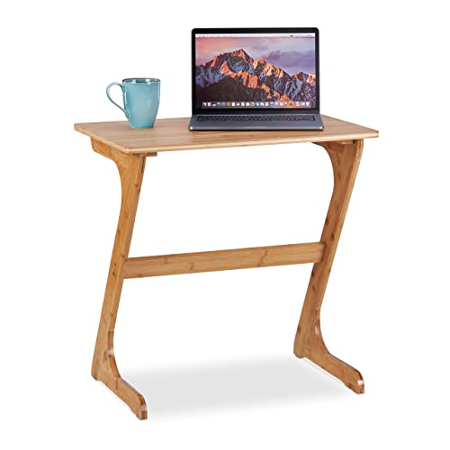 Relaxdays Laptoptisch Bambus, HBT: 60 x 60 x 40 cm, Beistelltisch Notebook & Tablet, Kaffeetisch für Bett & Sofa, Natur Relaxdays Laptoptisch Bambus, HBT: 60 x 60 x 40 cm, Beistelltisch Notebook & Tablet, Kaffeetisch für Bett & Sofa, Natur von Relaxdays