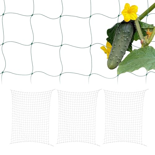 Relaxdays Ranknetz, 4er Set, für Gewächshaus, 180 x 270 cm, Rankhilfe Gurken, Maschenweite 10 cm, Gewächshausnetz, grün Relaxdays Ranknetz, 4er Set, für Gewächshaus, 180 x 270 cm, Rankhilfe Gurken, Maschenweite 10 cm, Gewächshausnetz, grün von Relaxdays