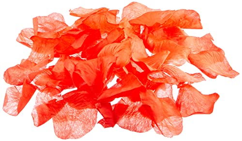 Relaxdays Rosenblätter rot 500er Pack, künstlich, romantische Rosenblüten, Streudeko, Hochzeit, Hochzeitsdeko, dunkelrot von Relaxdays