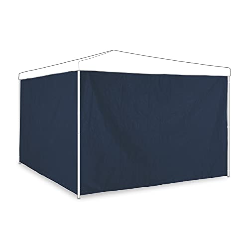 Relaxdays Seitenteile für Pavillon, 2er Set, 3x2 m, wasserdicht, ohne Fenster, Klettverschluss, Kunststoff, dunkelblau Relaxdays Seitenteile für Pavillon, 2er Set, 3x2 m, wasserdicht, ohne Fenster, Klettverschluss, Kunststoff, dunkelblau von Relaxdays