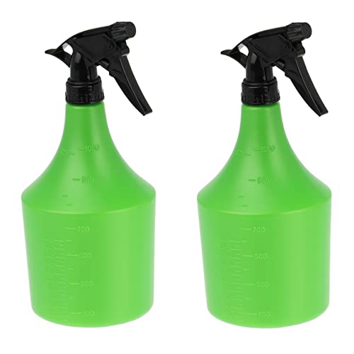 Relaxdays Sprühflasche 2er Set, 1l, nachfüllbar, Handsprüher für Blumen, Pflanzen, Einstellbarer Sprühkopf, grün/schwarz Relaxdays Sprühflasche 2er Set, 1l, nachfüllbar, Handsprüher für Blumen, Pflanzen, Einstellbarer Sprühkopf, grün/schwarz von Relaxdays
