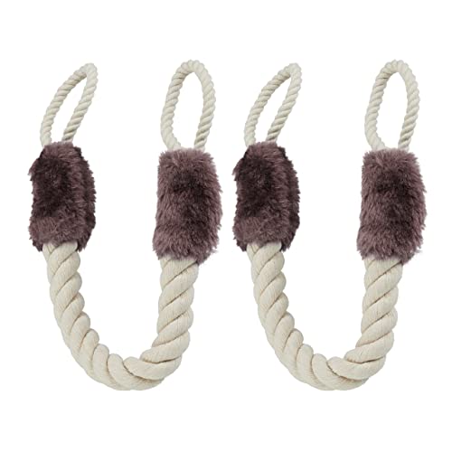 Relaxdays, beige/braun Türkordel Klemmschutz, 2er Set, für Türklinken, Baby & Tier Türsicherung, Stoff Türseil, 60 cm Relaxdays, beige/braun Türkordel Klemmschutz, 2er Set, für Türklinken, Baby & Tier Türsicherung, Stoff Türseil, 60 cm von Relaxdays