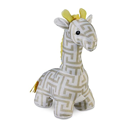 Relaxdays Türstopper Giraffe, Stoff & Sand, Türpuffer für Boden, innen, HBT: 35x15x25 cm, Deko Türsack Tier, weiß/beige, Kunststoff, 35 x 15 x 25 cm Relaxdays Türstopper Giraffe, Stoff & Sand, Türpuffer für Boden, innen, HBT: 35x15x25 cm, Deko Türsack Tier, weiß/beige, Kunststoff, 35 x 15 x 25 cm von Relaxdays