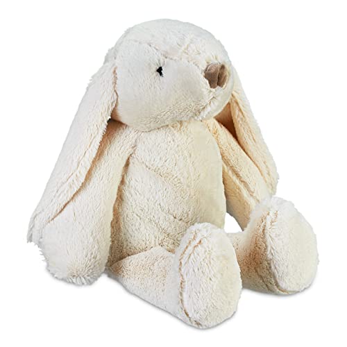 Relaxdays Türstopper Hase, weicher Stoff, Sand, für Boden, schwer, Deko Türpuffer Tier, HBT: 22x21x24 cm, innen, Creme Relaxdays Türstopper Hase, weicher Stoff, Sand, für Boden, schwer, Deko Türpuffer Tier, HBT: 22x21x24 cm, innen, Creme von Relaxdays