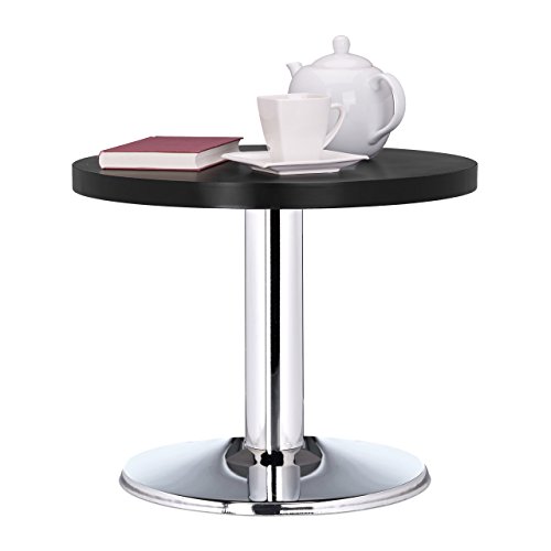 Relaxdays runder Beistelltisch HxD: 41 x 50 cm, dekorativer Materialmix Wohnzimmertisch, niedriger Kindertisch, schwarz Relaxdays runder Beistelltisch HxD: 41 x 50 cm, dekorativer Materialmix Wohnzimmertisch, niedriger Kindertisch, schwarz von Relaxdays