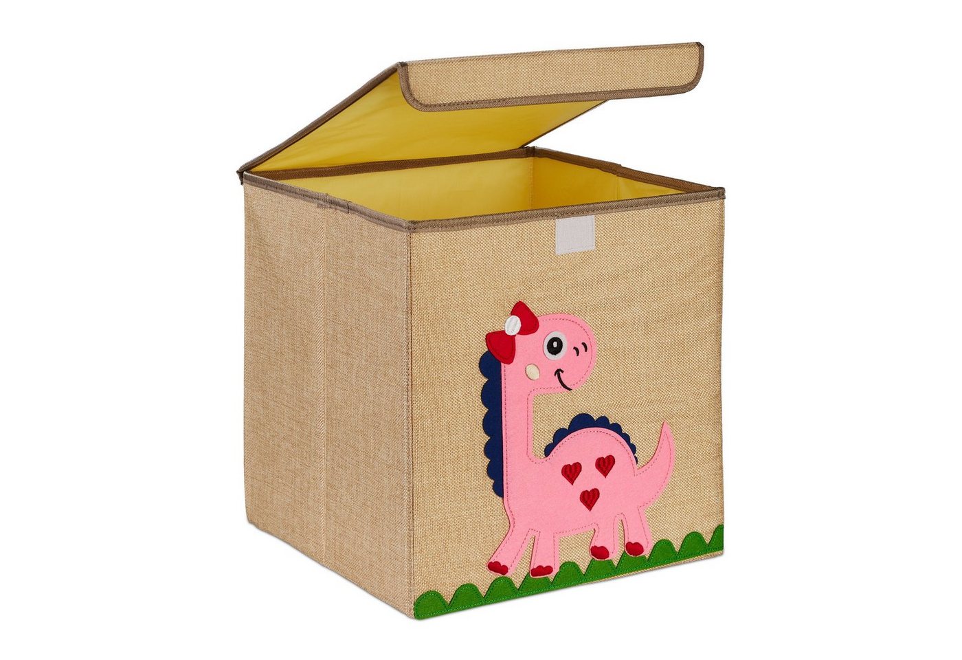 relaxdays Aufbewahrungsbox Aufbewahrungsbox für Kinder, Dino1 von Relaxdays