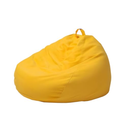 Sitzsackstuhl, Medium Orange Bean Bag Chair. This Durable Canvas Bean Bag is Suitable for Indoors and Outdoors. 80cm x 90cm von Relaxzd Co