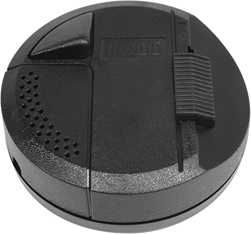 Relco RL5600/LED RONDO LED Dimmer (Dimmer Schnur) 4-100 Watt stufenlos dimmen, dimmbare LED, Glühlampen - Ein-Aus, 220-230V, Dimmschalter/Schnur-Zwischendimmer - schwarz - Geräuschlos von Relco