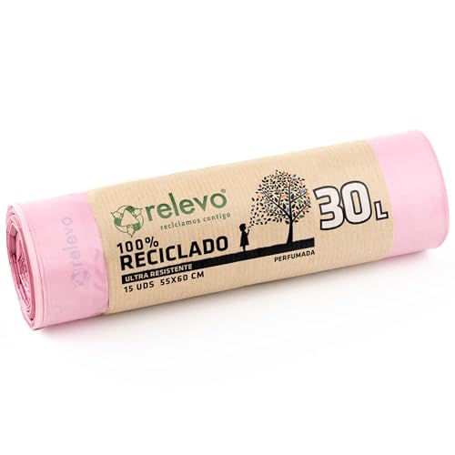 Relevo Müllbeutel, Rosa, 15 von Relevo