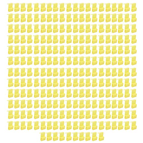 210Pcs Lock Wire Connectors | Quick Splice Electrical Cable Terminals for 22-10AWG Wires | Nylon Snap Crimp Terminal Blocks for Home/Auto/Appliances | 600V 24A Upper Limit (Yellow) von Reliant Jazzy